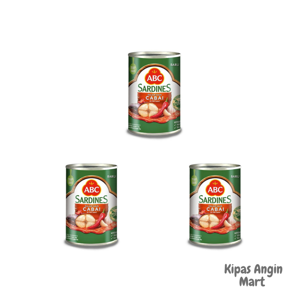 

Sarden Abc Cabai Sarden Abc Kaleng 155g Abc Sarden Abc Sarden Cabai 3 kaleng