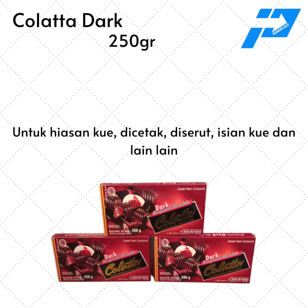 

Coklat Compound/Coklat Batangan/Colatta Dark 250gr