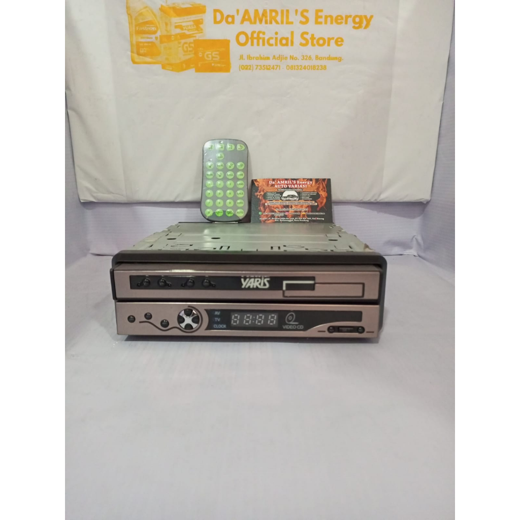 TV MONITOR YARIS SINGLE DIN MODEL LIPAT