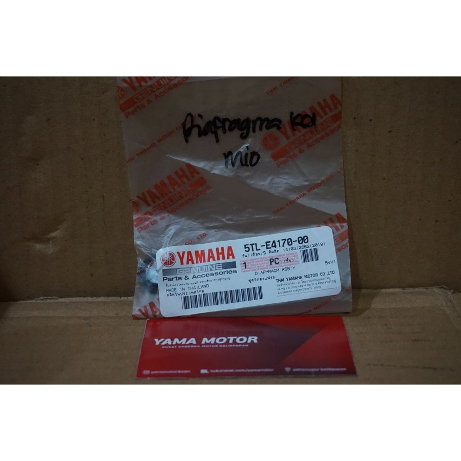 VACUM KARBURATOR - DIAFRAGMA KECIL MIO 5TL-E4170-00 ORI YGP