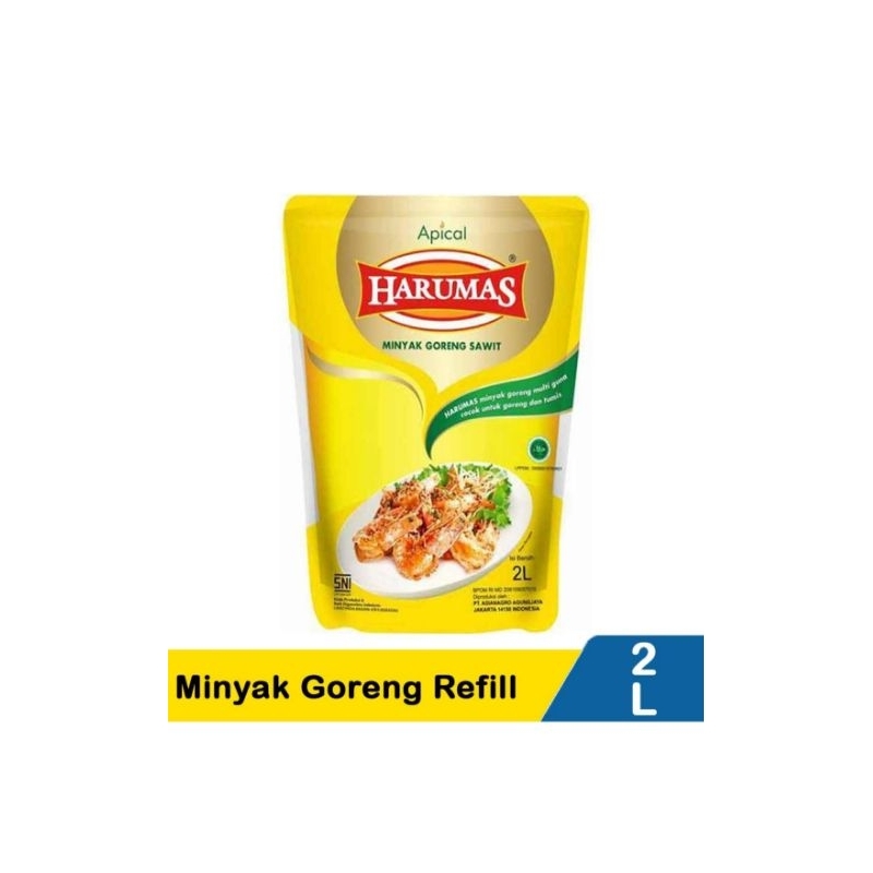 

Harumas minyak goreng 2 Liter