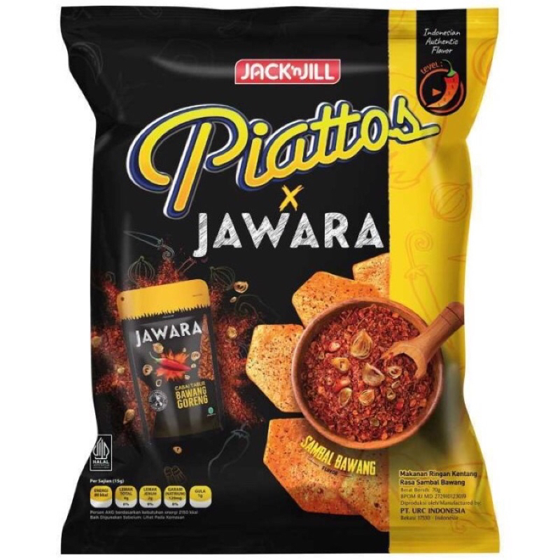 

Piattos Jawara Rasa Ayam Geprek 70 gr