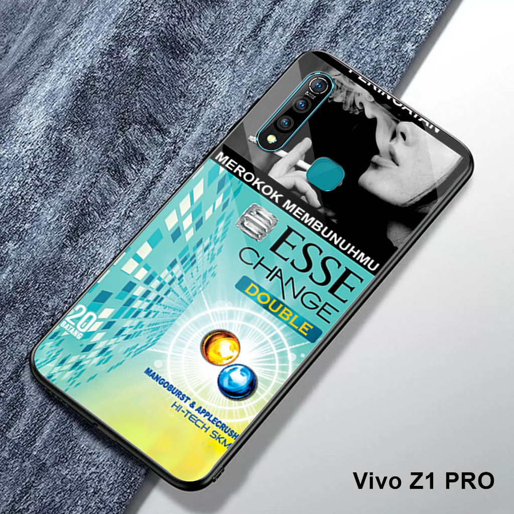 Case VIVO Z1 PRO - Casing Hp VIVO Z1 PRO - ( RKK1 ) - Silikon Hp - Softcase Hp - Softcase Glass Kaca