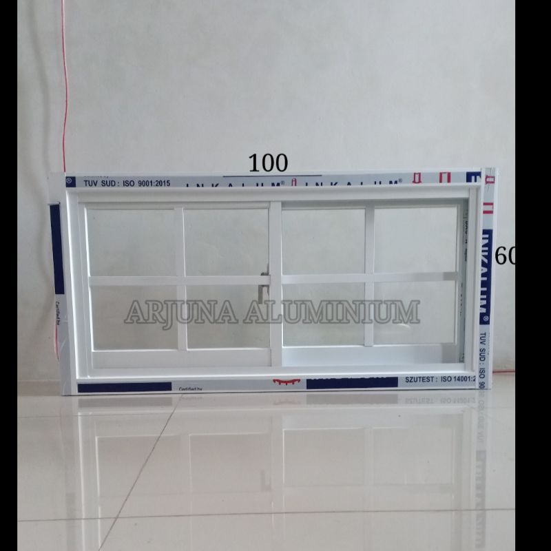 Jendela Sliding Ornamen 1 Set 100x60