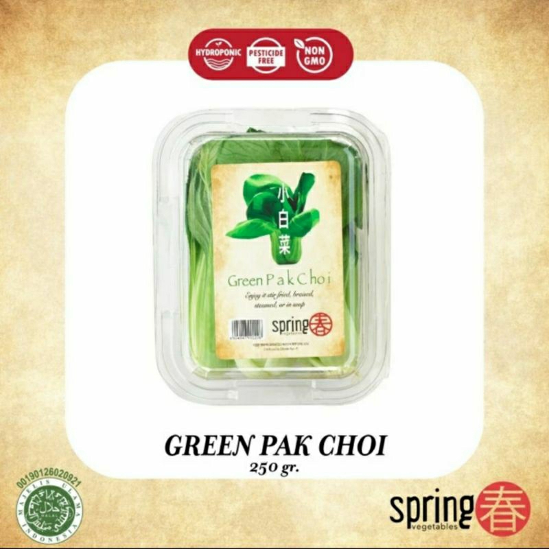 

Sping Pak Choy / pak Choi 250 gr