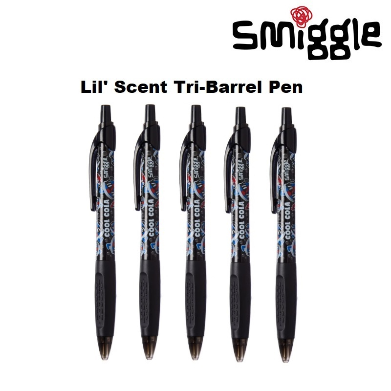 

Ori Smiggle Lil' Scent Tri-Barrel Pen Pulpen Pena Tribarrel 1.0 mm