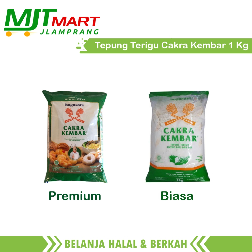

TEPUNG CAKRA KEMBAR 1KG