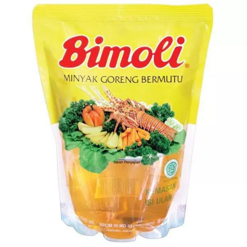 

Bimoli minyak goreng 2liter