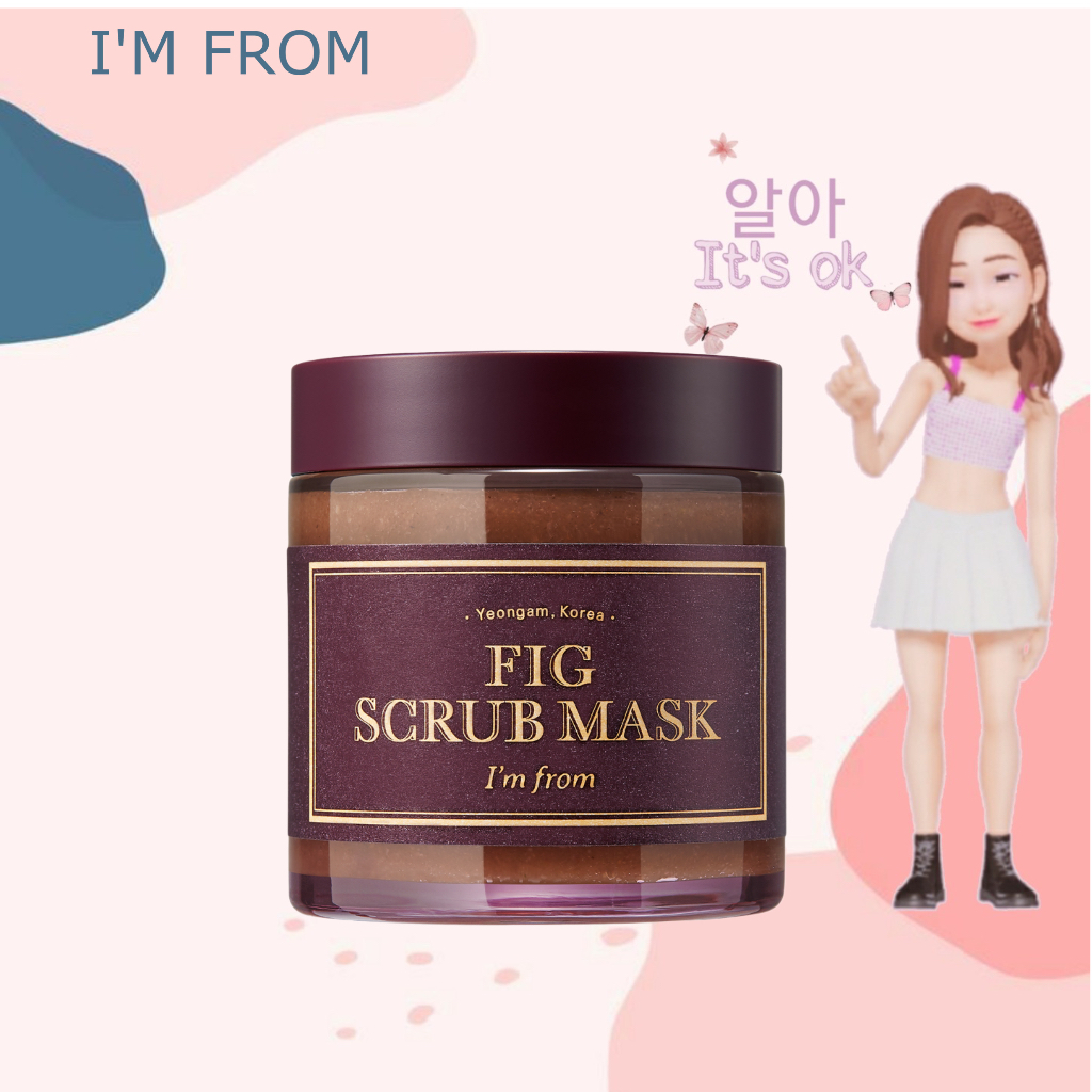 I'M FROM Fig Scrub Mask 120 Gram