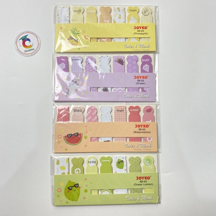 

Sticky Notes Index Mark Pembatas Lucu JOYKO IM-60