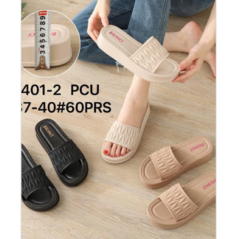 Sandal balance selop hak tinggi sandal balance slop sandal selop hak 4 5 cm sandal selop hak sndal w