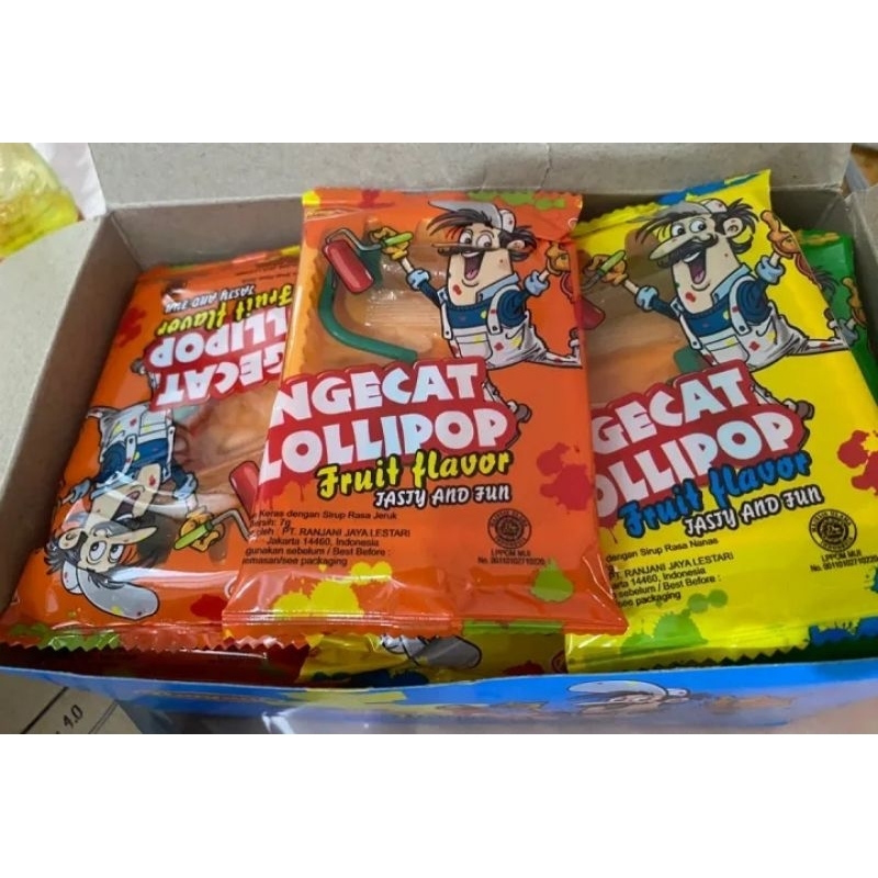 

Ranjani NgeCat Lollipop Permen Bentuk Roll Cat 24Pcs 7gr