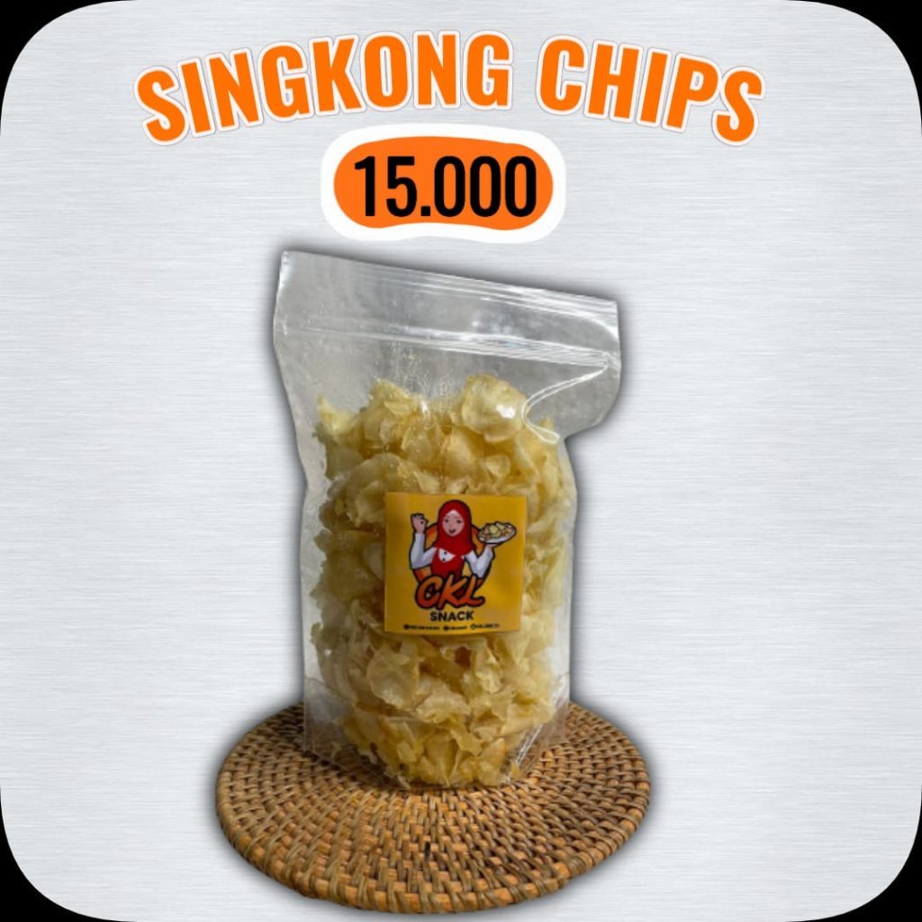 

CKL SNACK - KERIPIK SINGKONG GURIH 100 gr / MAKANAN RINGAN