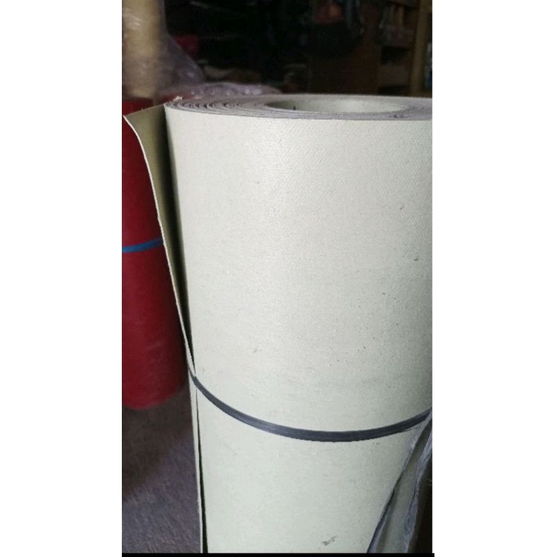 talang karet pvc tebal lebar 59cm permeter