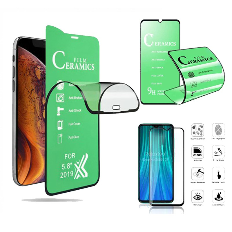 Tempered Glass 99D+ - ANTI-BLUE/ANTI-SPY/CLEAR 9D protective glass for All Smartphone  XIAOMI REDMI 