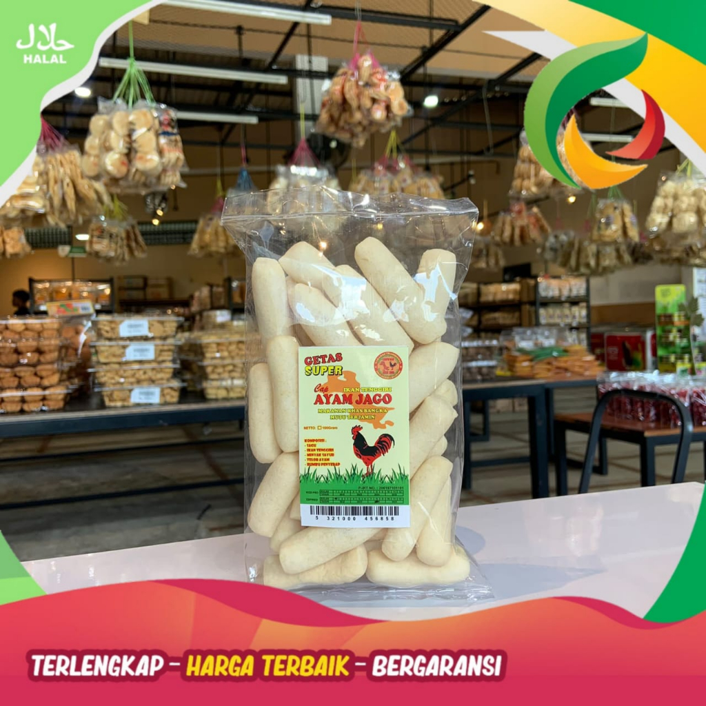 

GETAS SUPER CAP AYAM JAGO 100GR PANJANG KHAS BANGKA