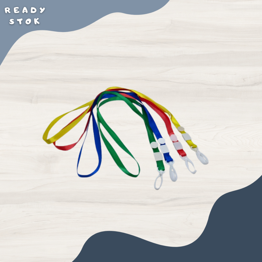 

TALI ID CARD POLOS 1 CM / GANTUNGAN ID CARD / YOYO ID CARD