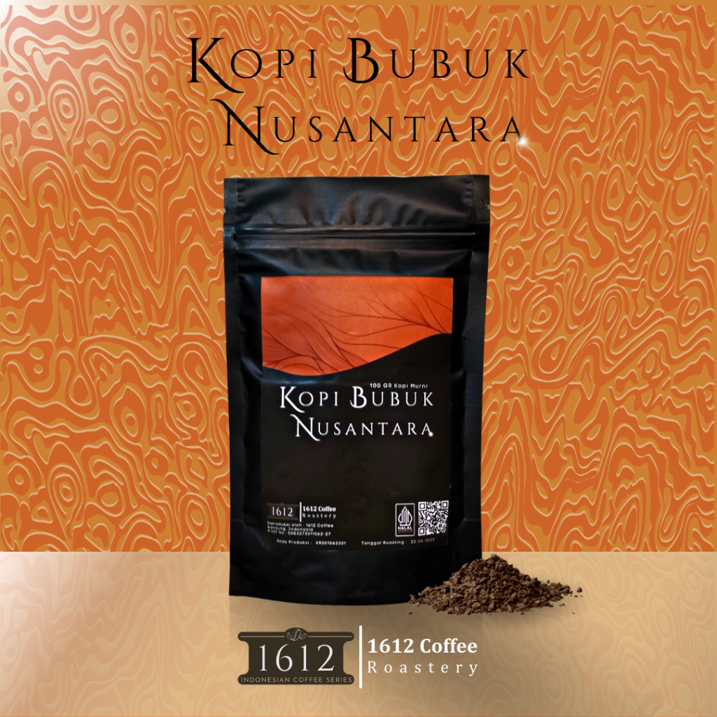 

Kopi Bubuk Nusantara 1612 Coffee 100 gr