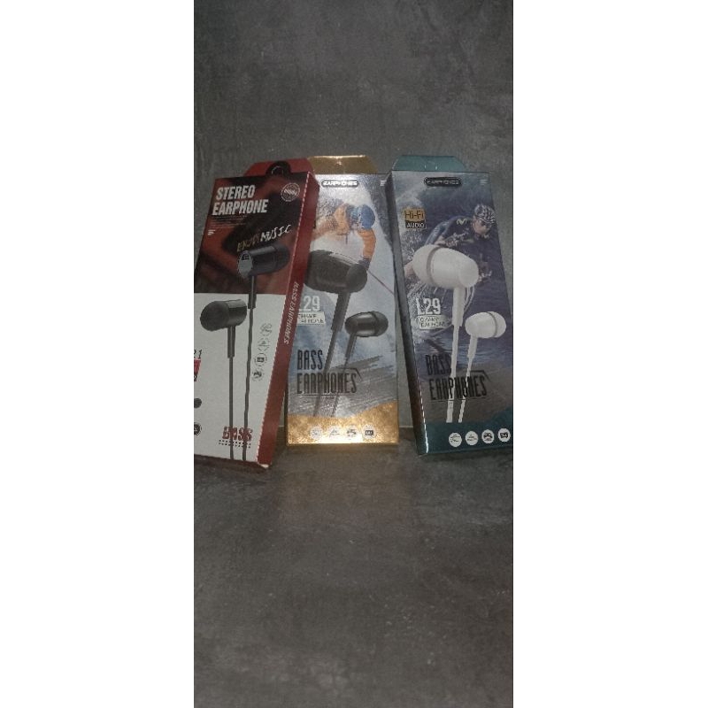 Stereo earphone HI-Fi AUDIO