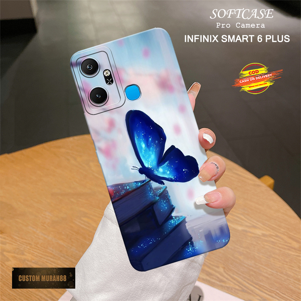 Case Infinix Smart 6 Plus - Fashion Case KUPU - Casing Hp Infinix Smart 6 Plus - Softcase Infinix Sm