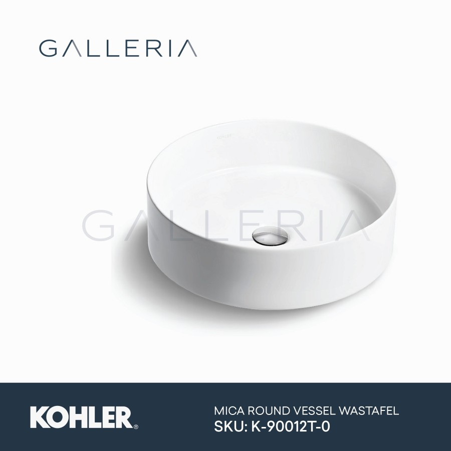 Kohler Mica Round Vessel Wastafel K-90012T-0 / Kohler Wastafel
