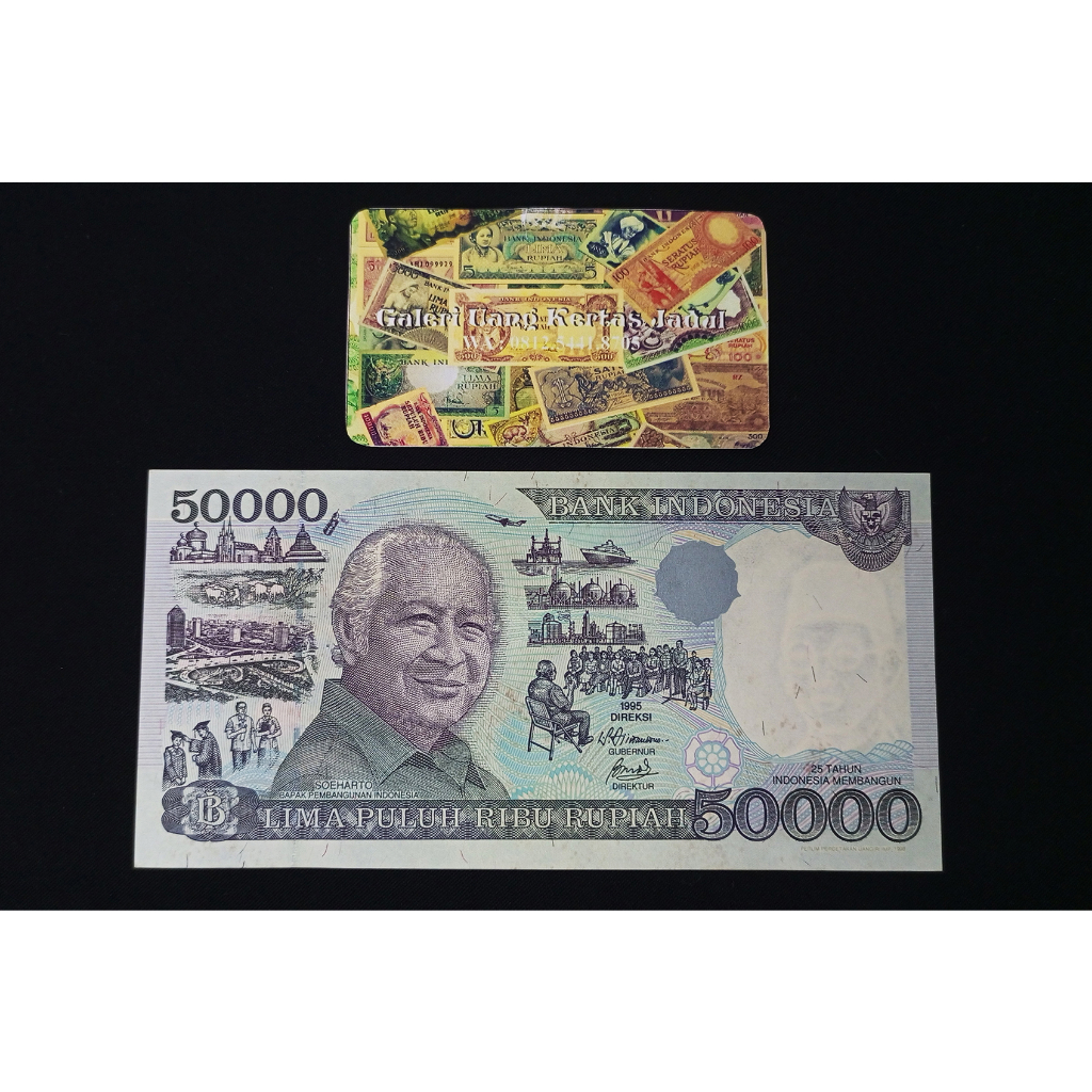 UANG KERTAS JADUL 50000 RUPIAH SOEHARTO