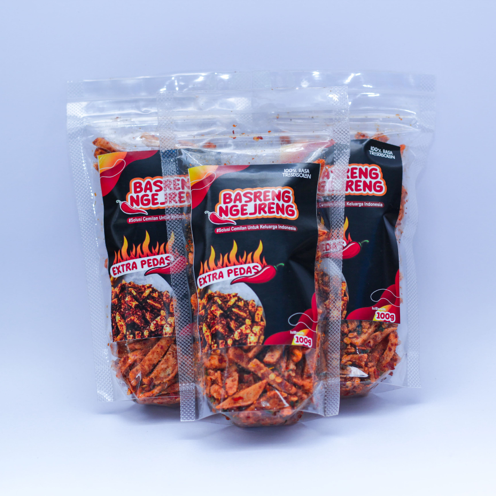 

Basreng ngejreng EXTRA PEDAS 100G