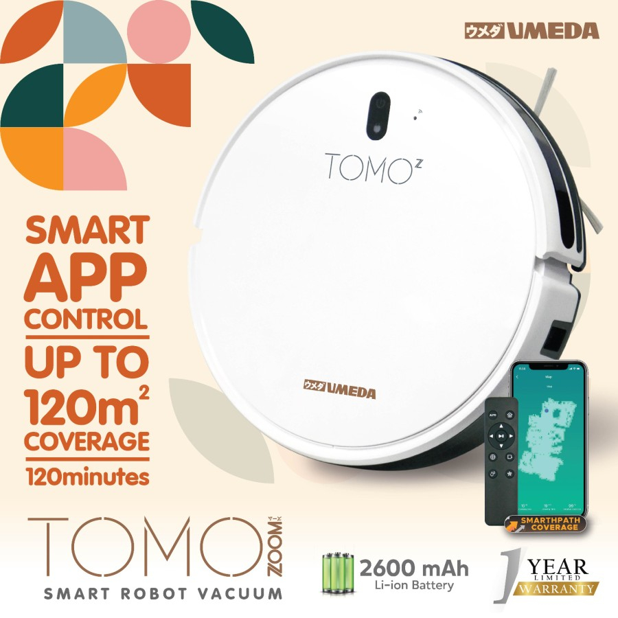 UMEDA Vacuum & Mop Cleaner TOMO Zoom