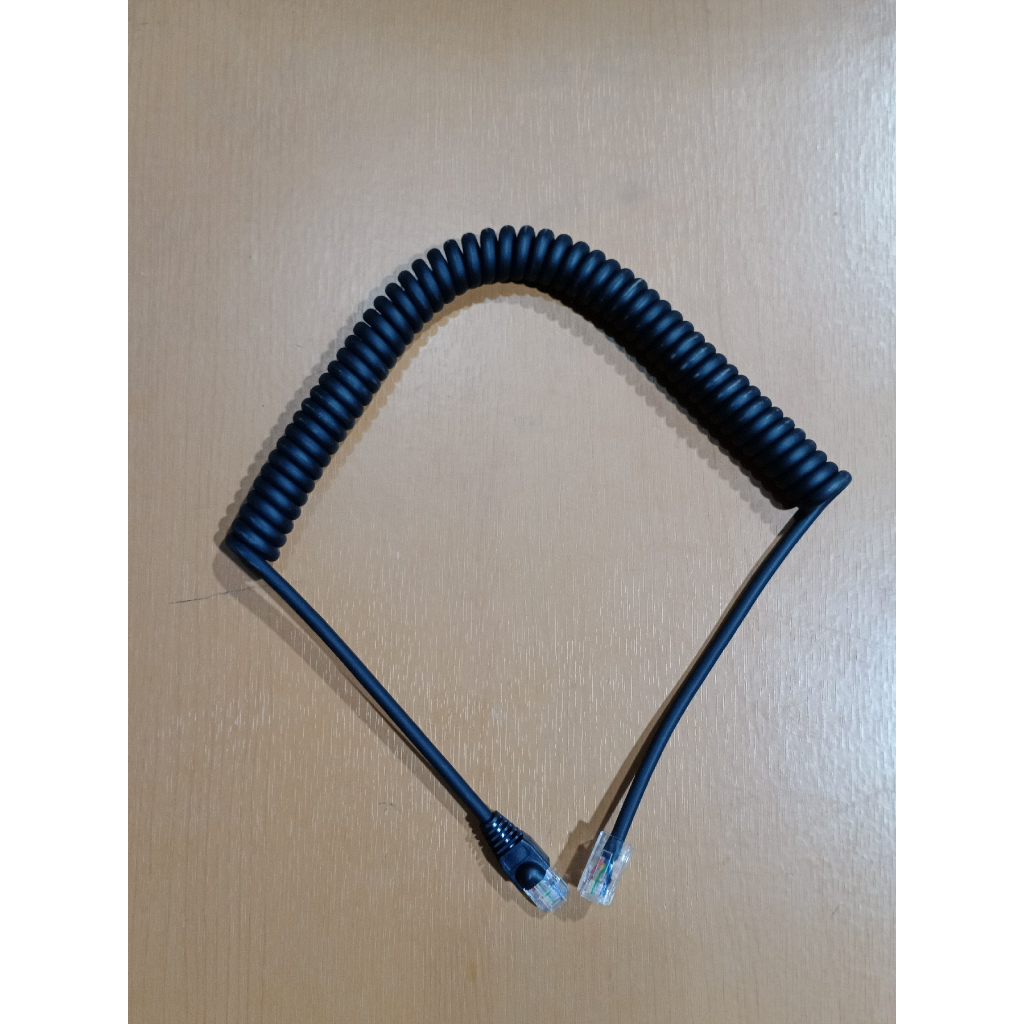 KABEL SPIRAL EXTRAMIC UNTUK RIG ICOM IC2000 IC2100 IC2200 IC2300 IC-V8000 dan ETC