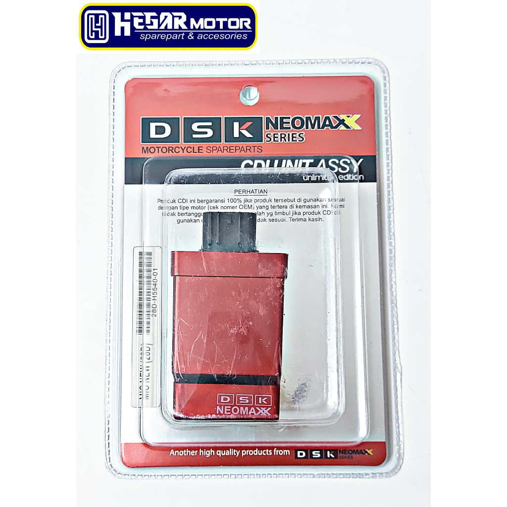 CDI UNIT (PENGAPIAN KAPASITOR) MIO NEW / MIO 5 TL DSK NEOMAX SERIES