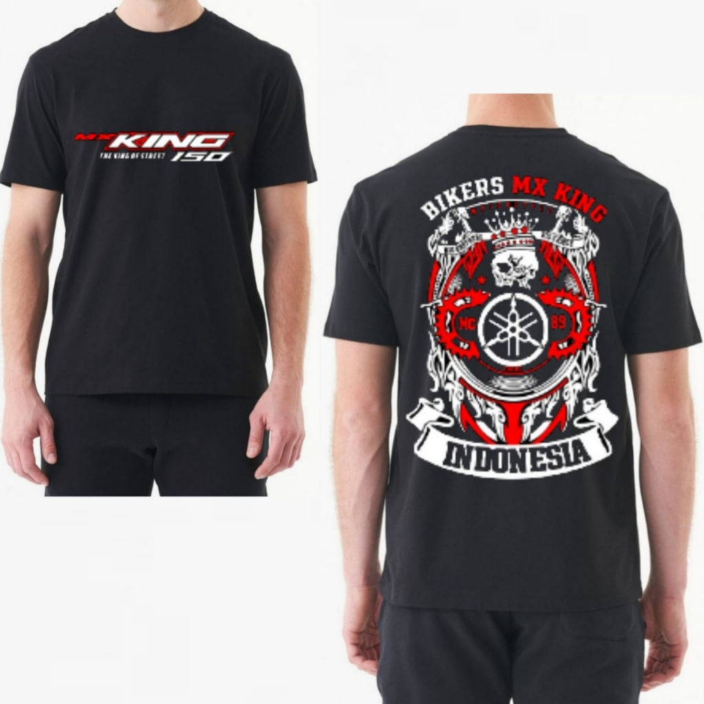 PAKAIAN KAOS TSHIRT BAJU BIKERS MX KING