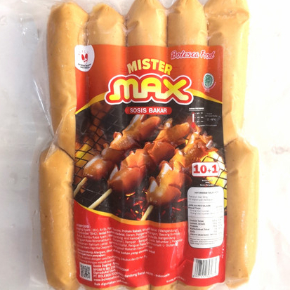 

Mister Max Sosis Bakar Isi 11 pcs