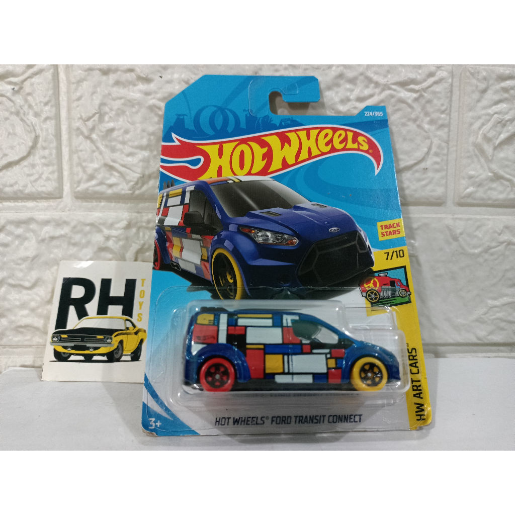 Hot Wheels Ford Transit Connect art cars