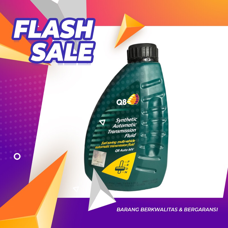 ATF Q8 oils Auto MV/ DEXTRON VI/ olie matik / Q8 ATF AUTO MV DEXTRON 6 / OLI MATIC DEXTRON 6