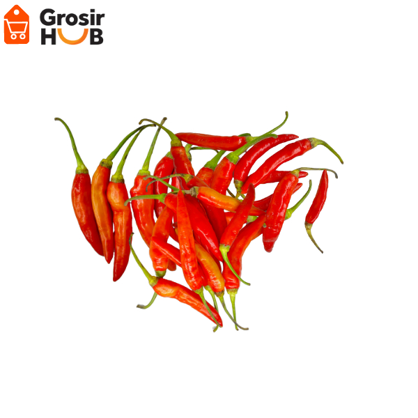 

Cabe rawit merah pedas lokal 500gr