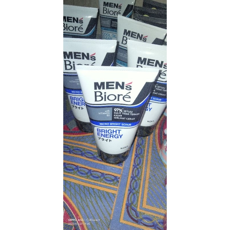 MENS BIORE BRIGHT ENERGY
