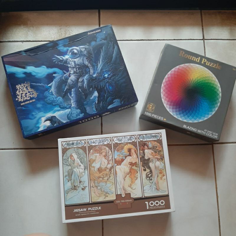 Puzzle 1000 pcs (preloved)