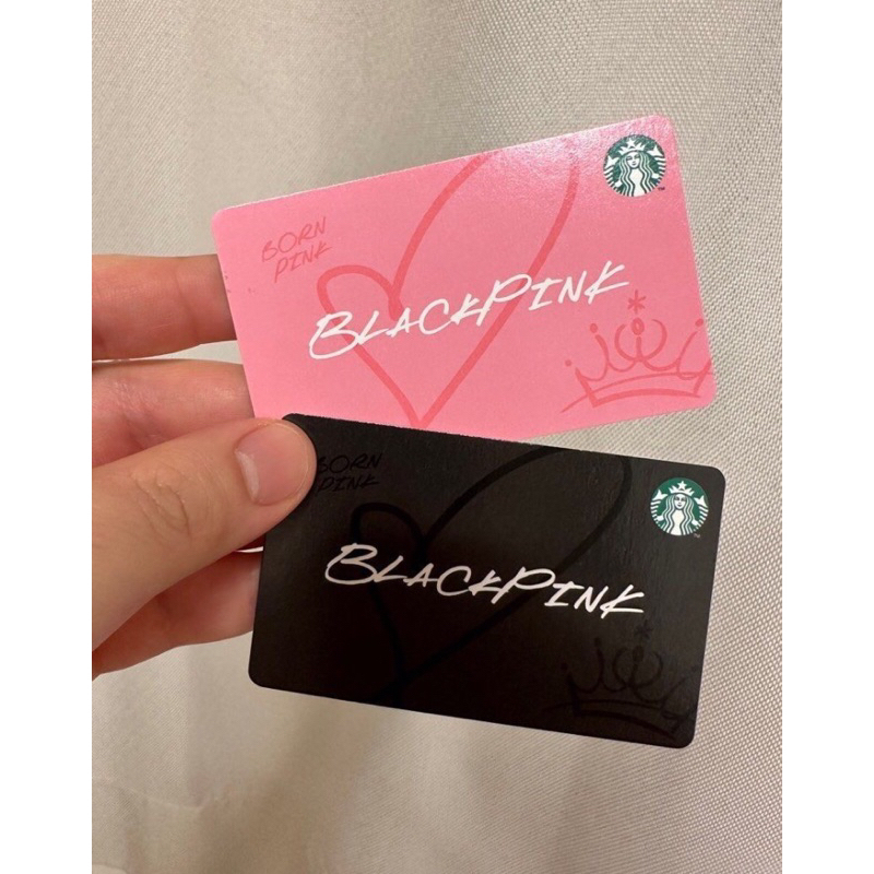 Starbucks Card Blackpink