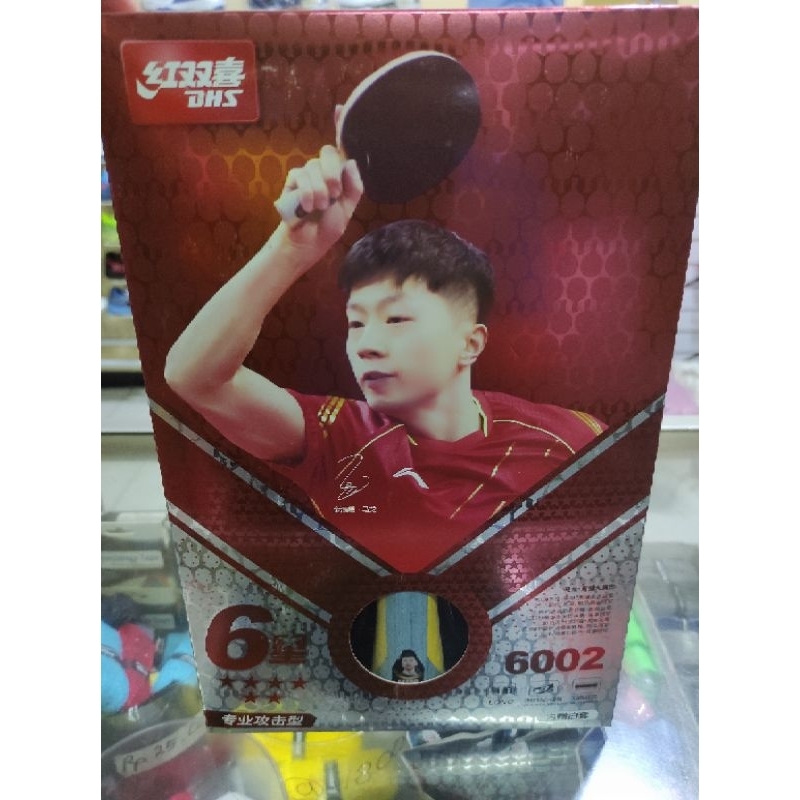 Bet Pingpong Tenis Meja DHS 6002 China 2023 Original
