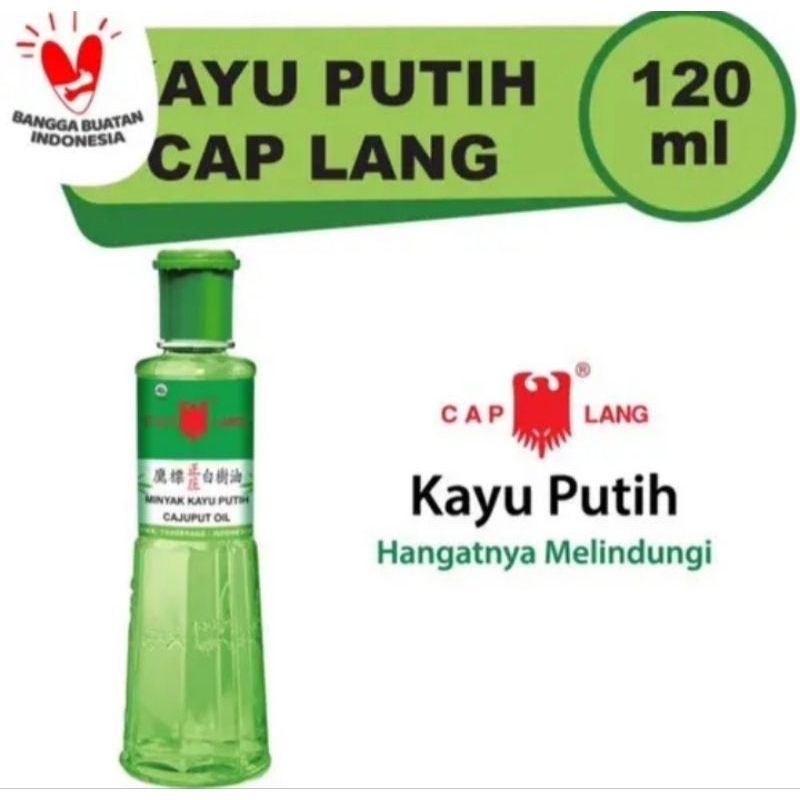 MINYAK KAYU PUTIH CAP LANG - CAP LANG 120ML