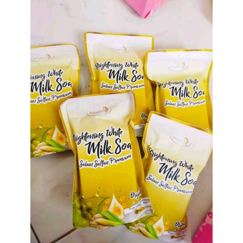 SABUN SULTAN PREMIUM EHABEAUTYSKIN SABUN SUSU SEREH BPOM ORIGINAL MENCERAHKAN KULIT 80gr