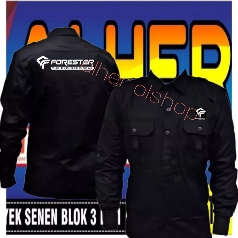 kemeja forester baju forester seragam forester kemeja hiking baju hiking outdoor hiking outdoor fore