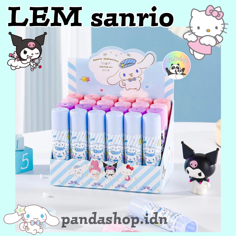 

Lem kertas Sanrio Melody Kuromi Cinnamonroll
