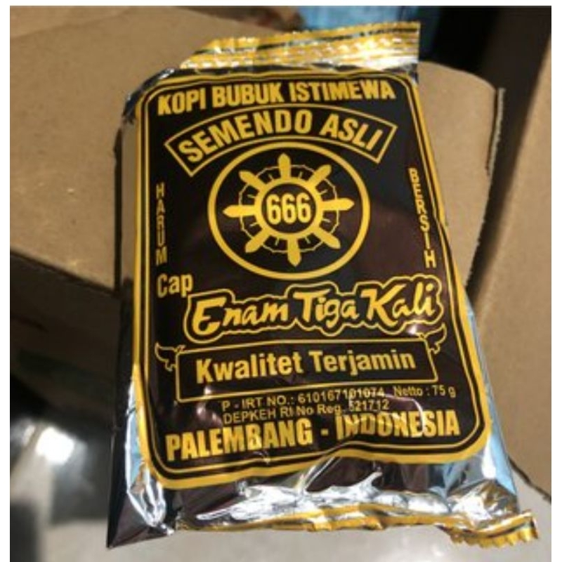 

kopi 666 kemasan 500gr