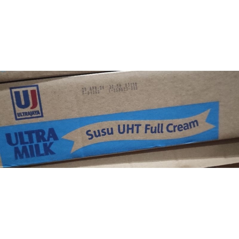 

Ultra Milk Susu UHT Full Cream 125 ml 1 dus