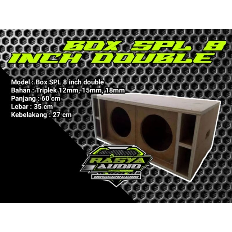 BOX SPL 8 INCH DOUBLE | SPL 8 INCH