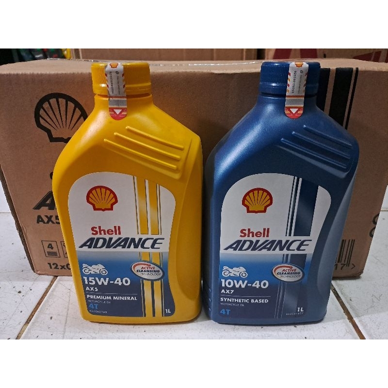 SHELL AX5 1L & SHELL AX7 1L