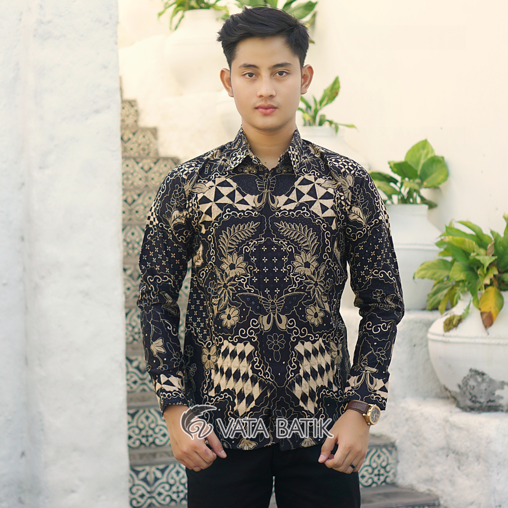 Kemeja Batik Pria Vatabatik Slimfit Premium VATA 24
