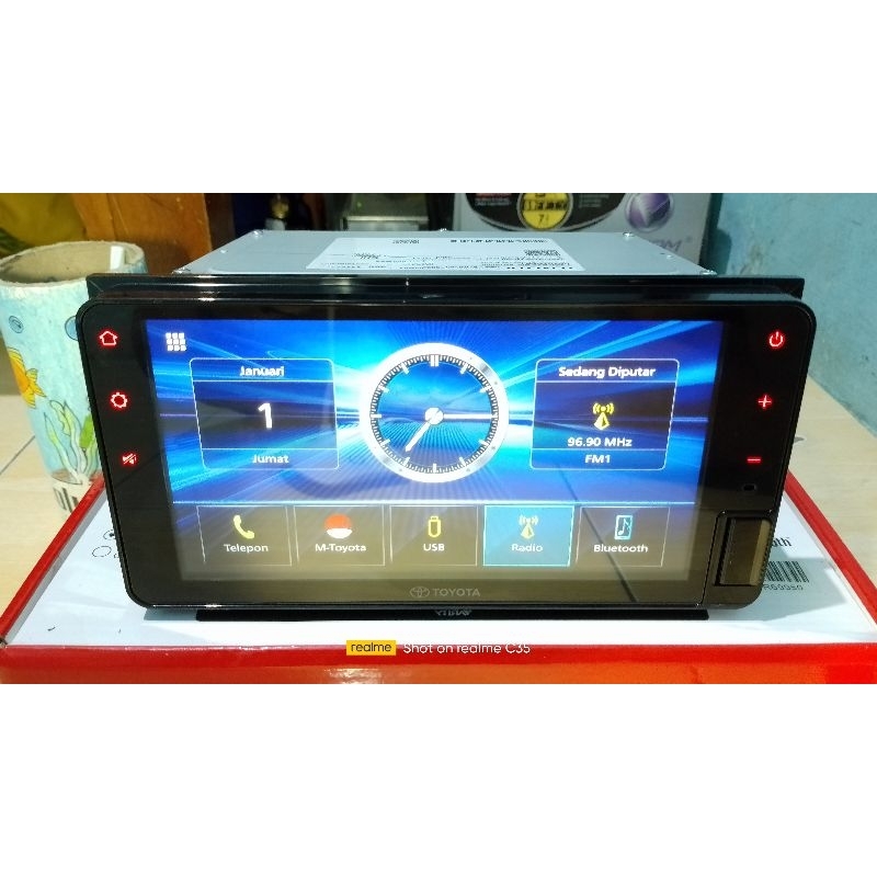headunit KENWOOD bawaan TOYOTA support bluetooth