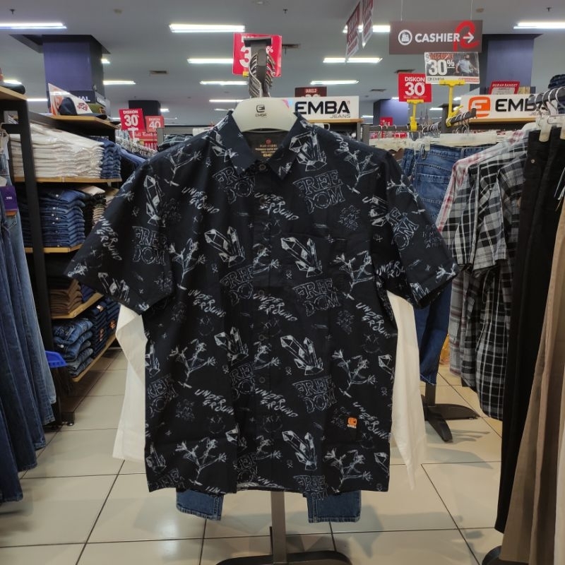 KEMEJA PENDEK  EMBA JEANS